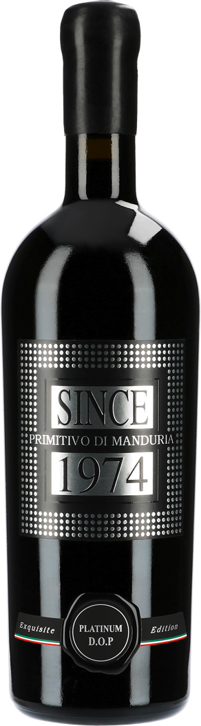 Since 1974 Platinum Limited Edition Primitivo di Manduria