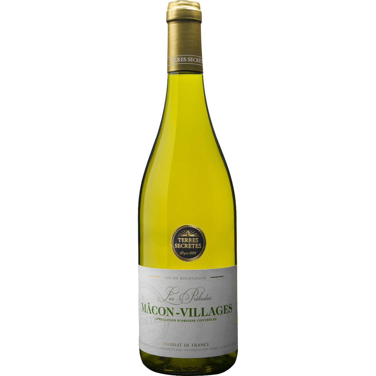 Terres Secrètes Les Préludes Mâcon-Villages Chardonnay Blanc AOC