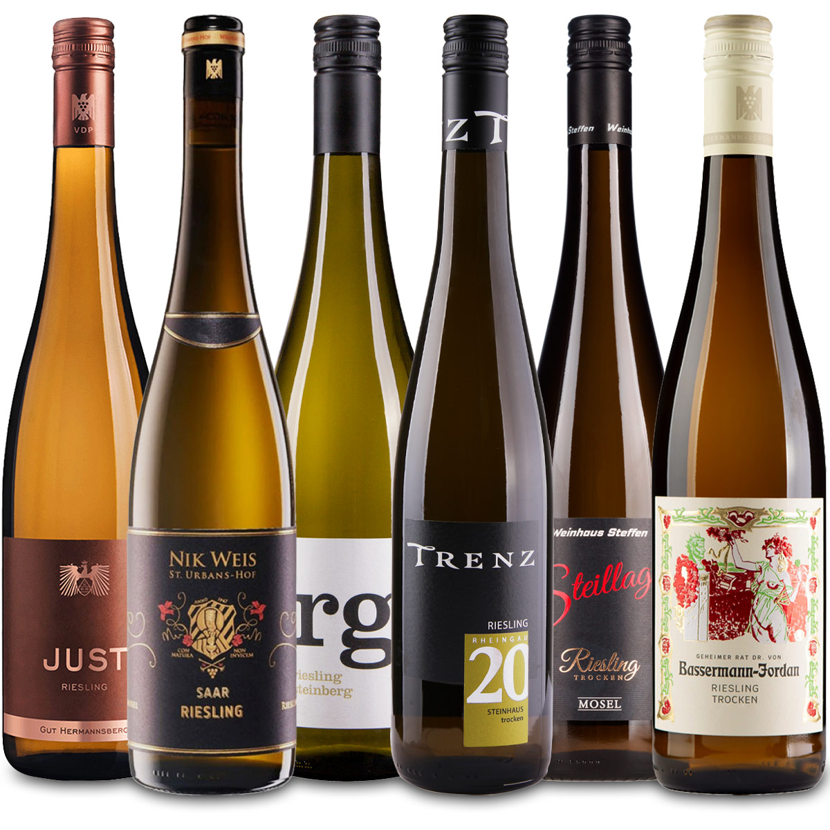 tasting package of 6 Riesling from Germany tasting package of 6 Riesling from Germany