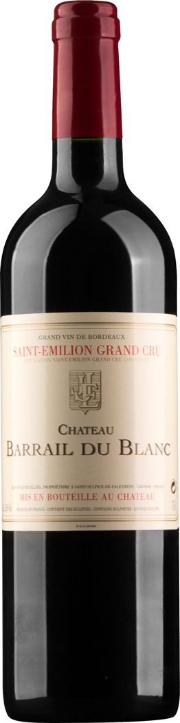 Château Barrail du Blanc Saint Emilion Grand Cru 2016