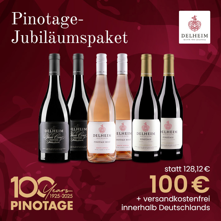 100 Jahre Pinotage Jubiläumspaket