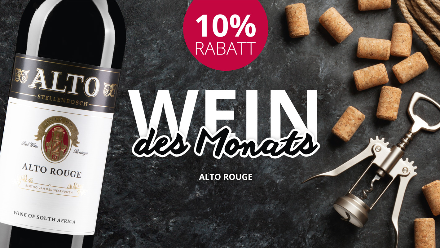 Wein des Monats: Alto Rouge