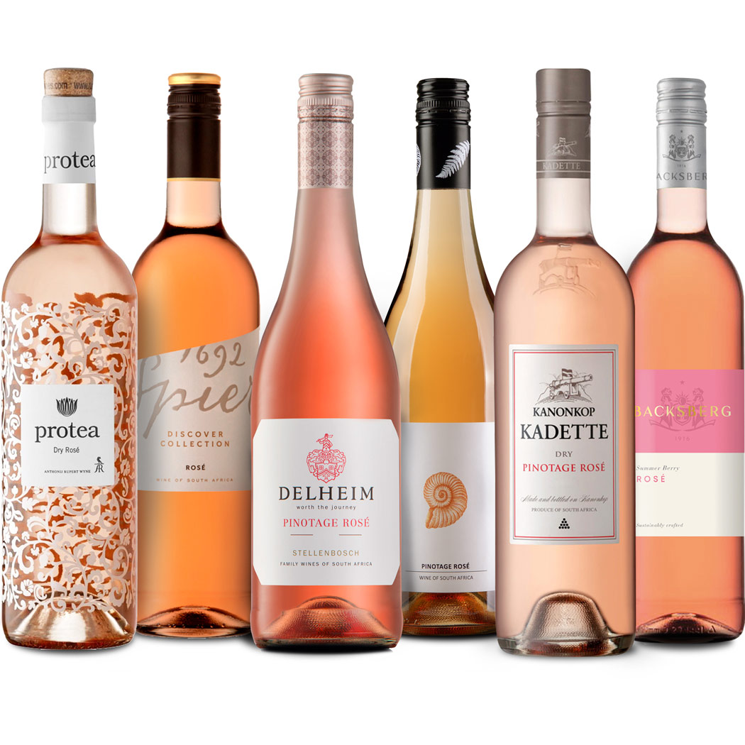 6er Probierpaket Südafrika - ROSÉ