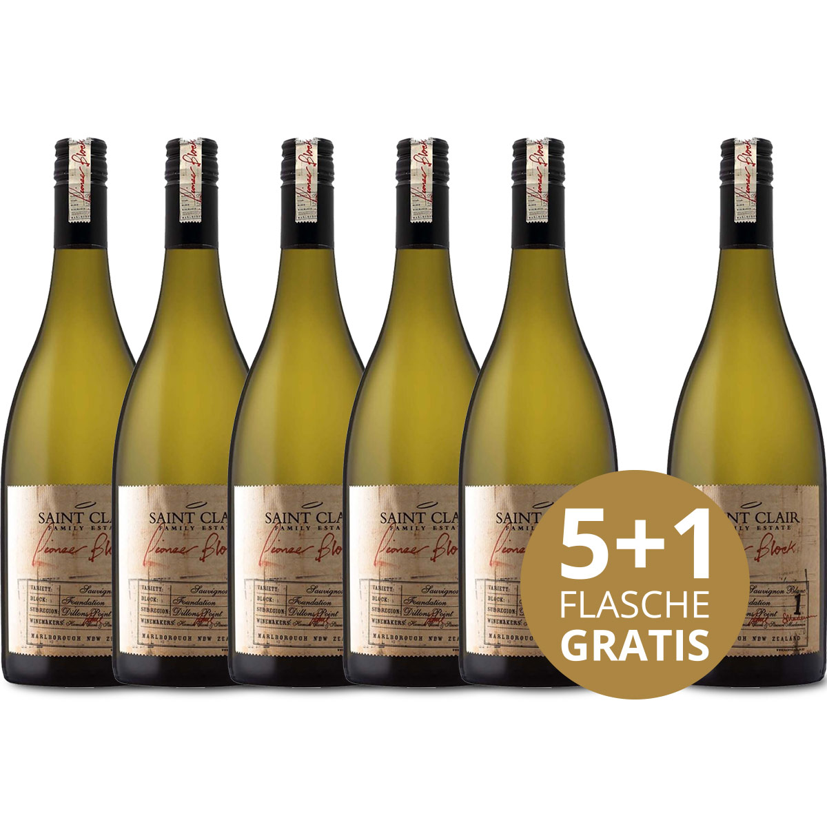 Aktionspaket 6 Fl. Pioneer Block 1 ""Foundation Block""