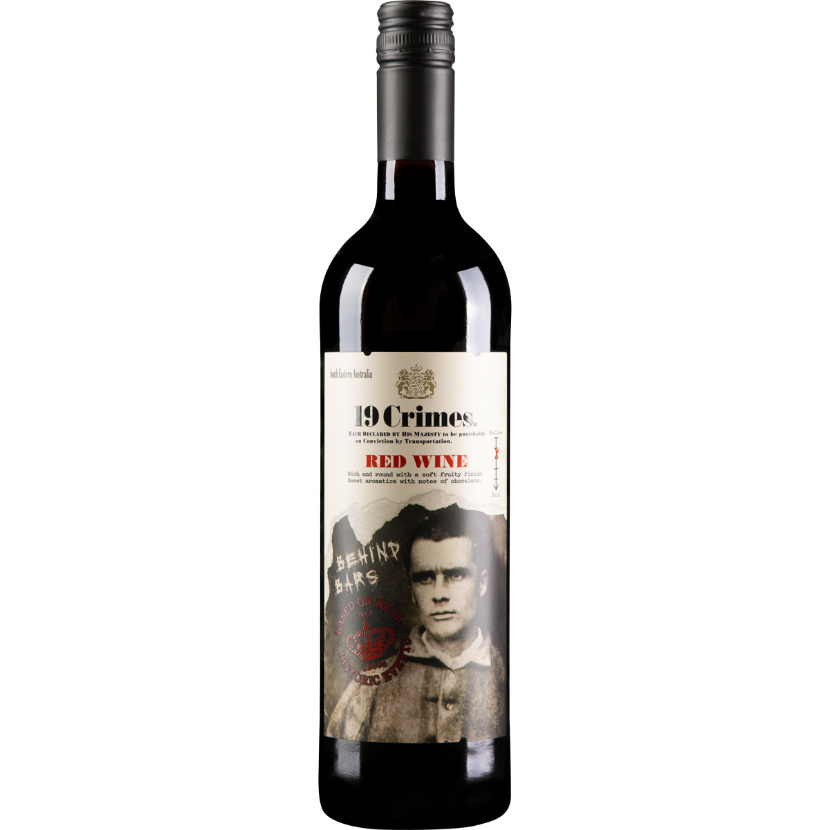 19 Crimes Red Wine „Behind Bars“