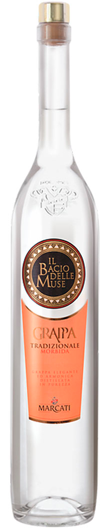 Marcati Grappa Il Bacio Delle Muse Bianca 1,5 Liter Magnum