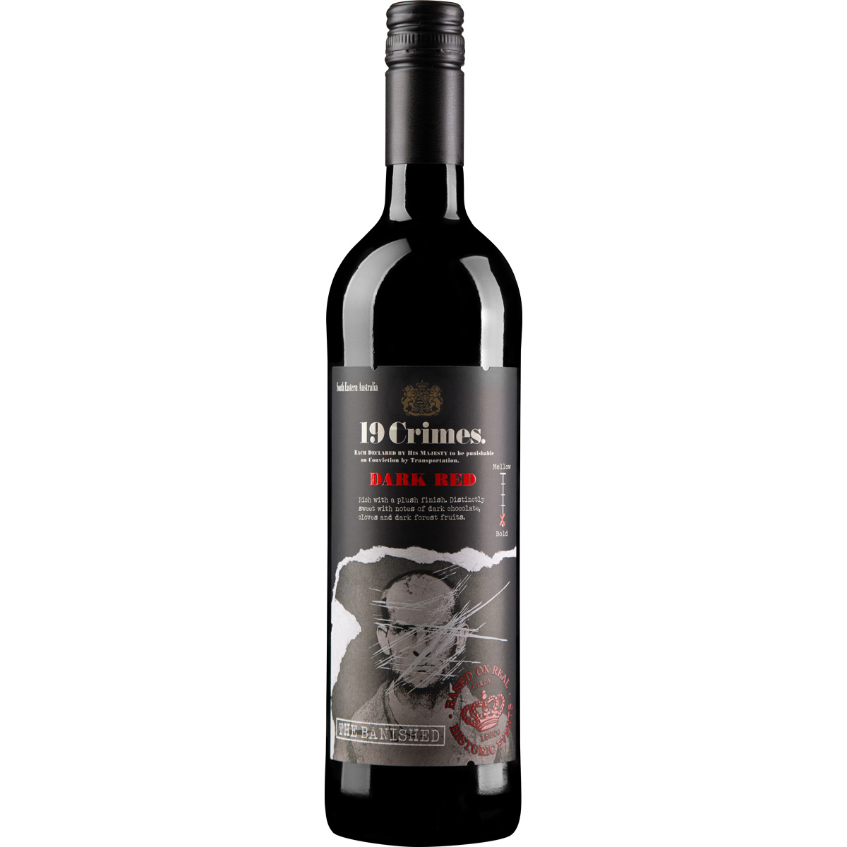 19 Crimes "The Banished“ Dark Red