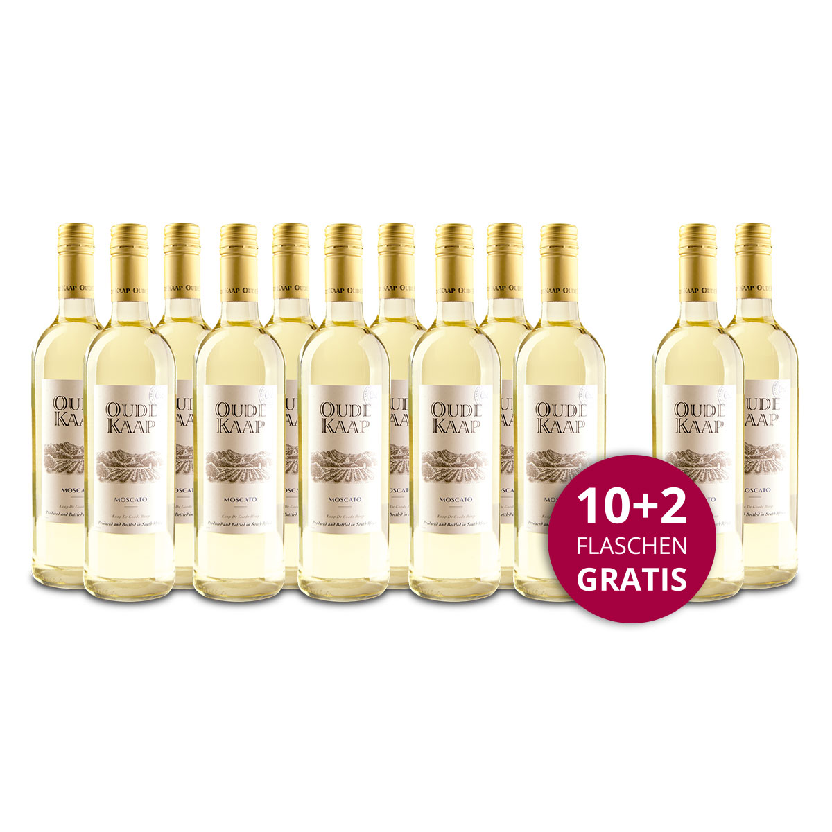 Aktionspaket 12 Fl. Oude Kaap Moscato - lieblich 