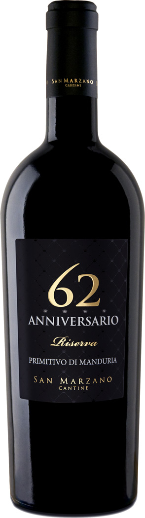 San Marzano Magnumflasche „62 Anniversario“ Primitivo di Manduria