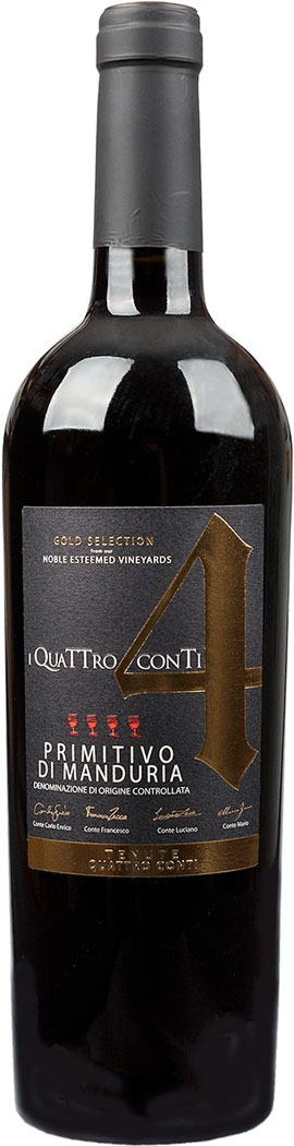 Conti Zecca I Quattro Gold Primitivo di Manduria