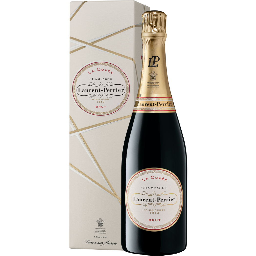 Champagne Laurent-Perrier La Cuvee Brut mit Geschenkverpackung